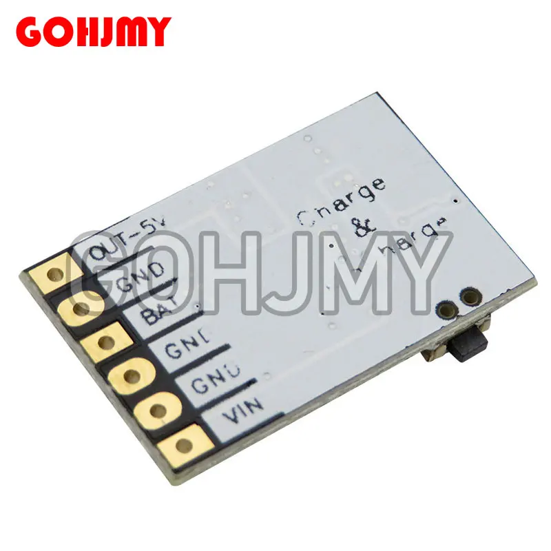 1pcs 2A 5V Charge Discharge Integrated 3.7V 4.2V Lithium Battery Boost Mobile Power Protection Diy Electronic PCB Board Module