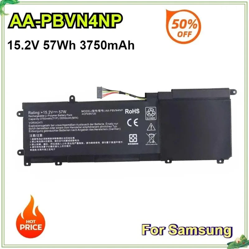 AA-PBVN4NP Laptop Battery for Samsung Ativ Book 6 15.6