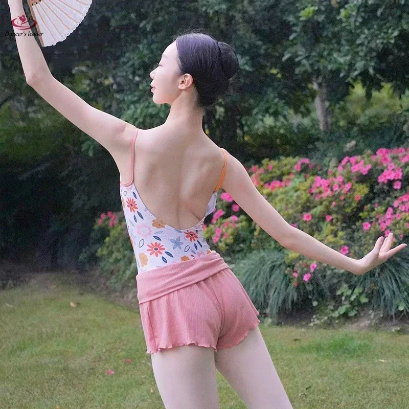 الباليه الرقص الكبار الأطفال مرحلة الأداء الرباط الدانتيل يصل السراويل الباليه الرقص الكبار عالية الخصر رفرف متماسكة السراويل