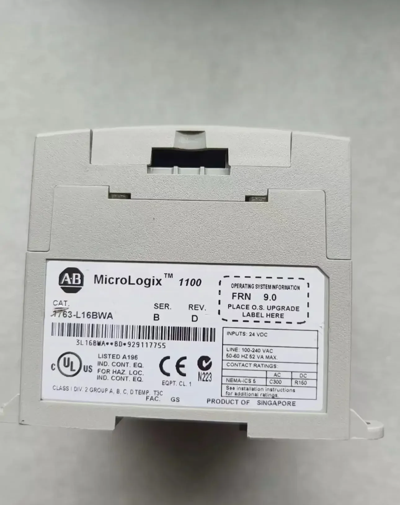 

1763-L16BWA 1763-L16BWA 1763-L16BWA