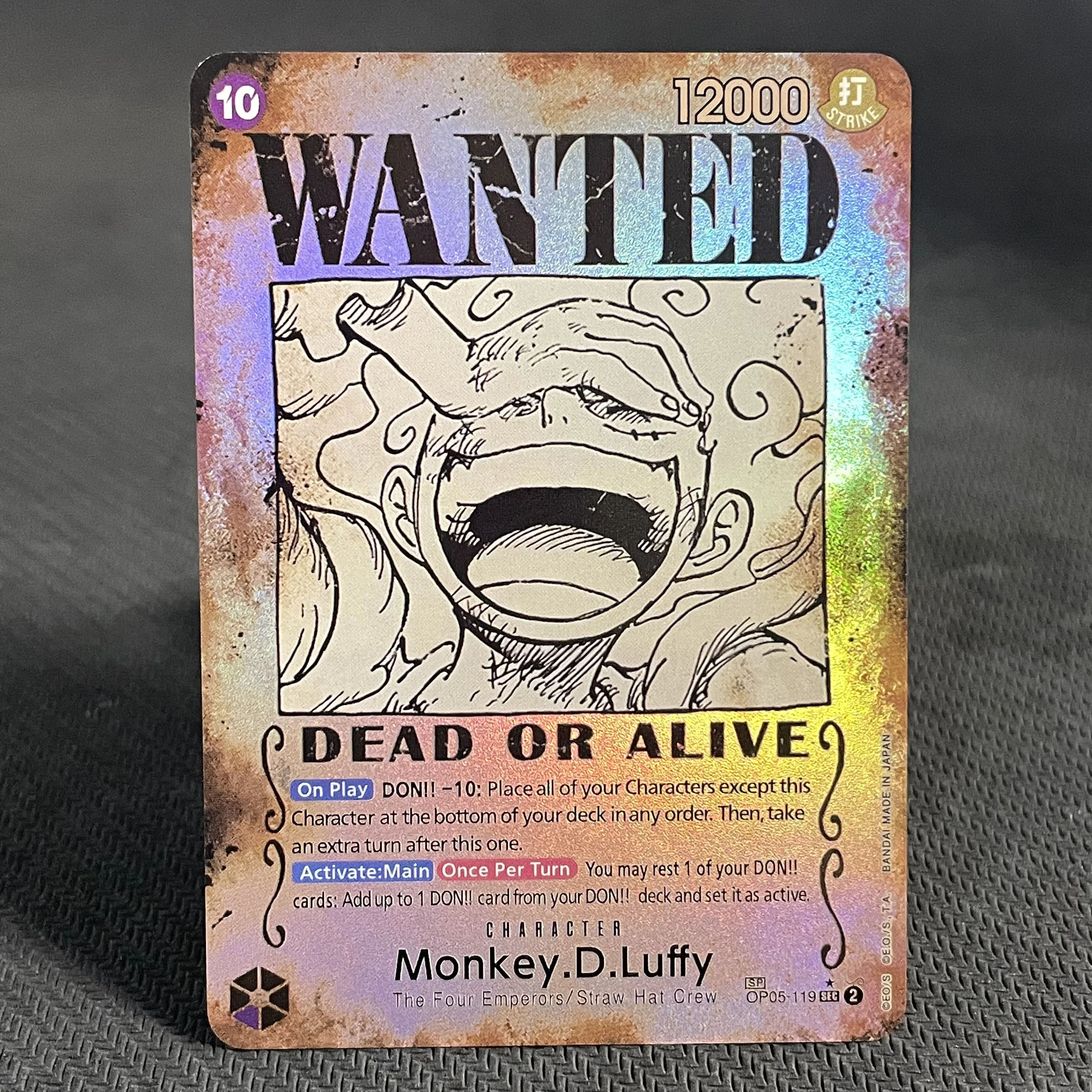 PROYX Wanted Poster Card Complete Set ONE PIECE Card Emperors In