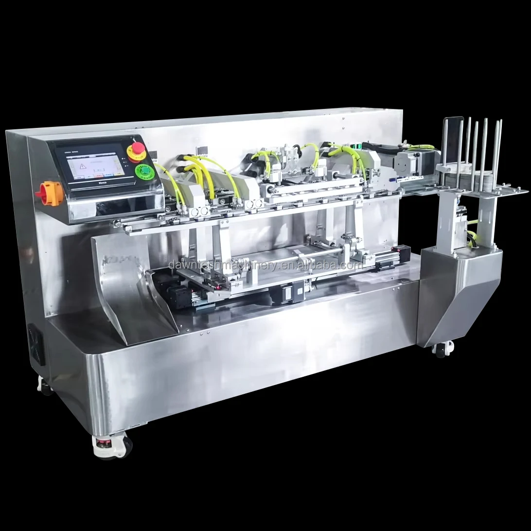 New  Stainless Steel Pneumatic Automatic Filling and Sealing Machine for Sachets Bags Pouches in Food & Cosmetic Packaging