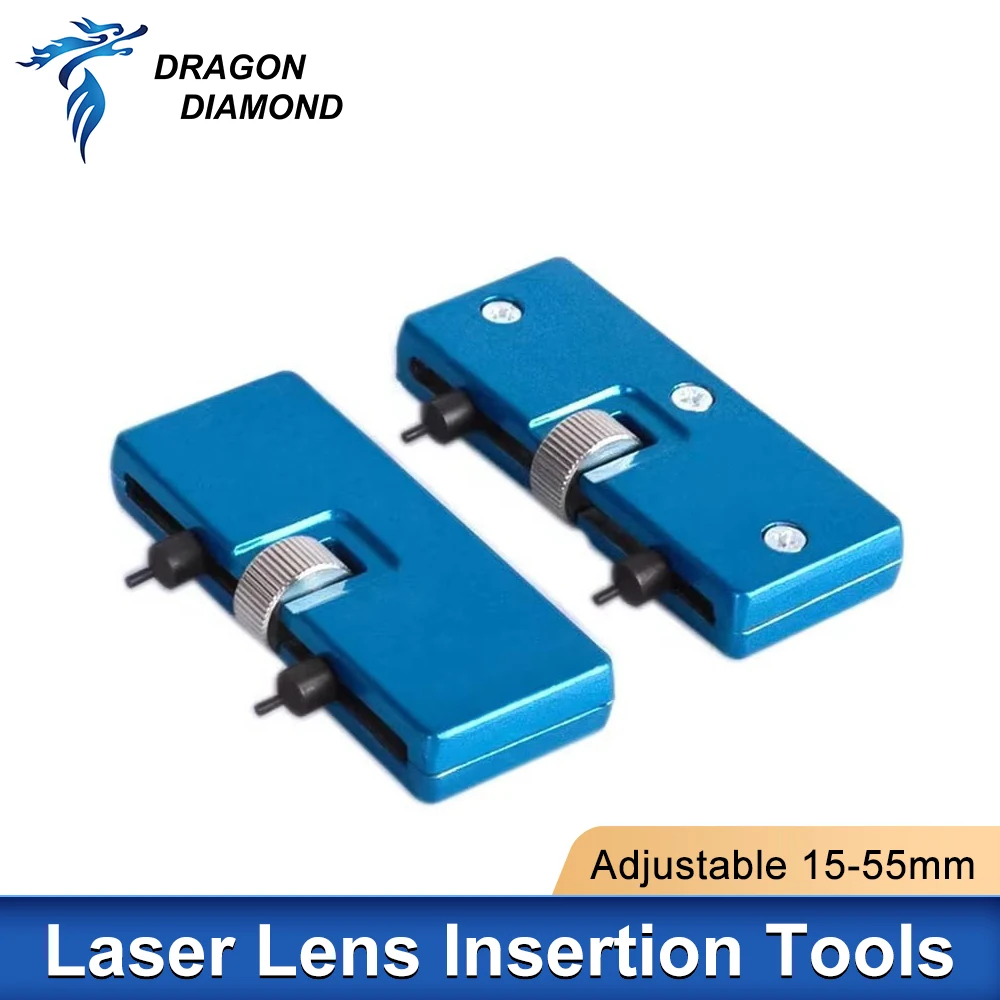 

Laser Lens Insertion Tools Adjustiable 15-55mm D28 D30 D37mm For Raytools Precitec WSX Focusing Collimating Removal Installation