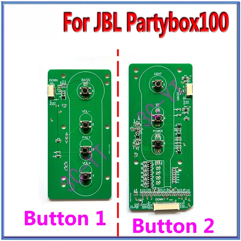 1 قطعة مفتاح التبديل الجديد زر مجلس لوحة المفاتيح ل JBL Partybox100 صندوق الحفلات 100