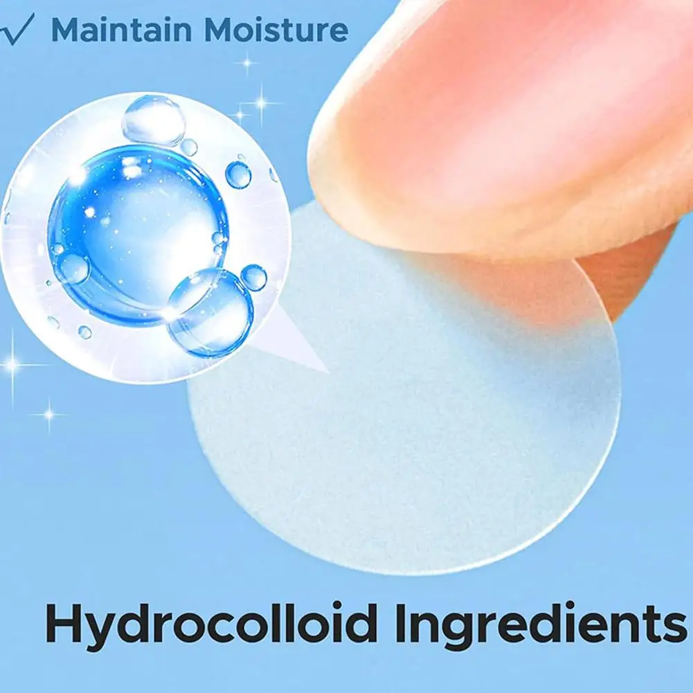 Cerotti idrocolloidi invisibili per coprire le zette e le imperfezioni, cerotti per brufoli dell'acne per adesivi per macchie del viso per tutti i tipi di pelle