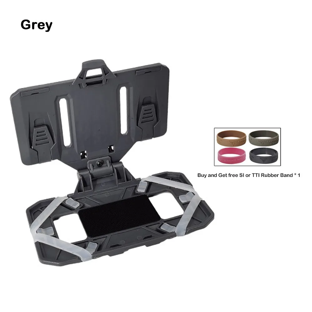 

PA/нейлон MOLLE навигационная плата MOLLE система складные мобильные телефоны держатель навигатора жилет нагрудная сумка администратор панель