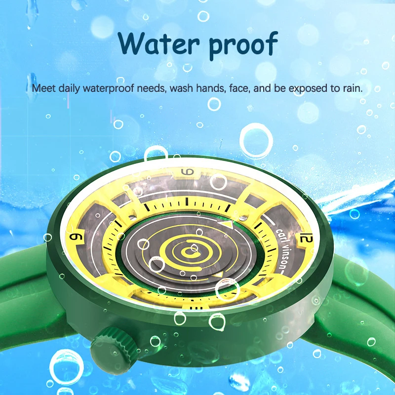 UTHAI CQ385 Leisure and Fashion Men watch Waterproof Silicone Tape Sports Quartz Watch Clock Gift，watches for man