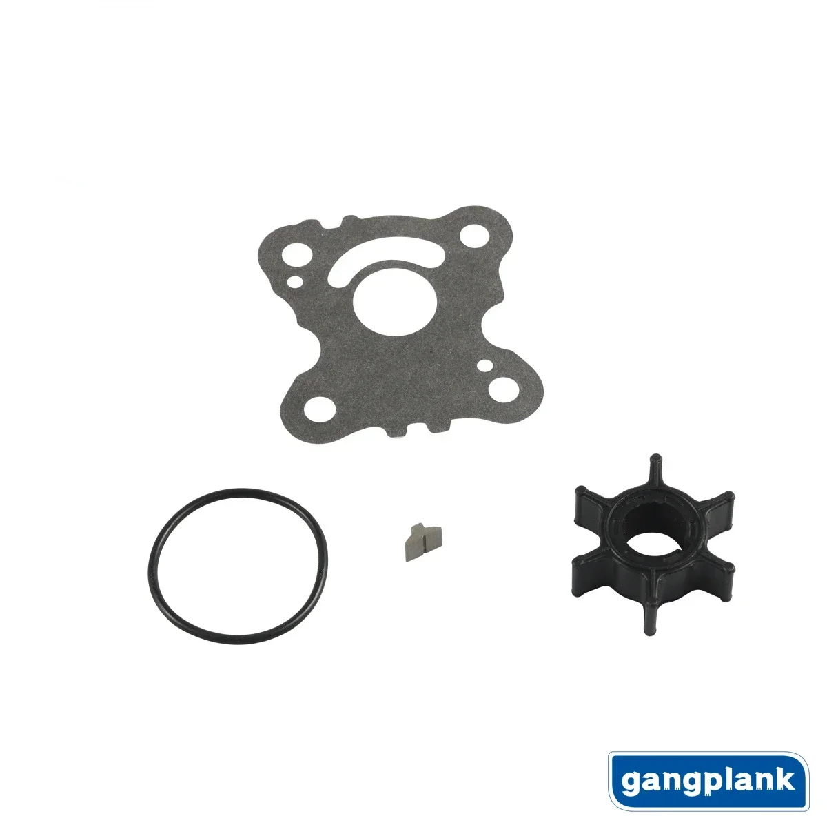 Outboard Engine Impeller Repair Kit 06192-ZW9-A30 for Honda Water Pump Impeller Seal Impeller Key Drive Shaft Water Pump Gasket