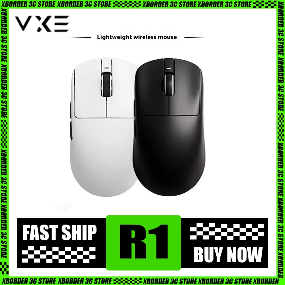 

VGN VXE Dragonfly R1 Gaming Mouse Wireless Mouse PAW3395 Nordic 52840 2KHz FPS Smart Speed X Low Delay Office Pc Gamer Man Gifts