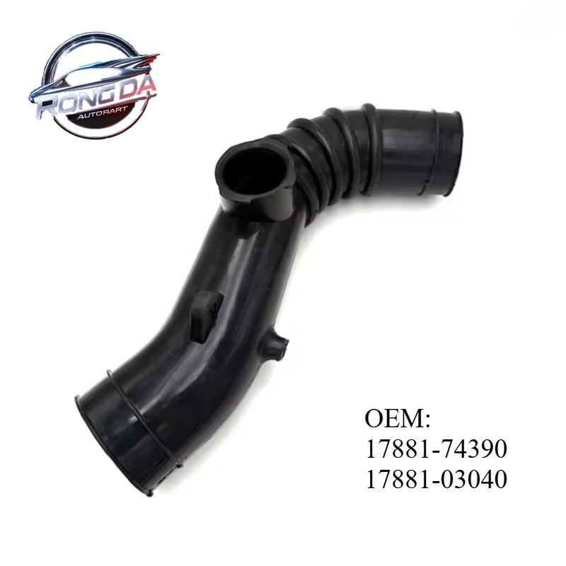 

OEM 17881-74390 17881-03040 Совершенно новый высококачественный воздухозаборный шланг двигателя подходит для Toyota Camry 1992-1995 L4 2.2L (2164cc)