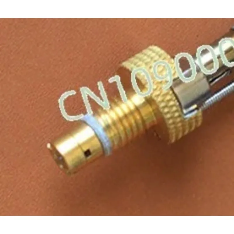 

Strap ear through hole, French special-shaped perm head, pure copper strap head, handmade leather tools