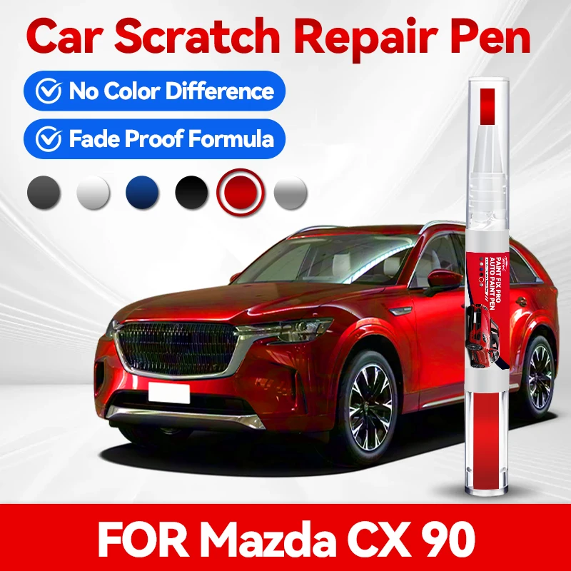 

Wheel Hub Touch Up Paint Pen For Mazda CX-90 Car Paint Repair Pen Touch Up Scratch Remover DIY Auto Accessories Blue 42M White 3