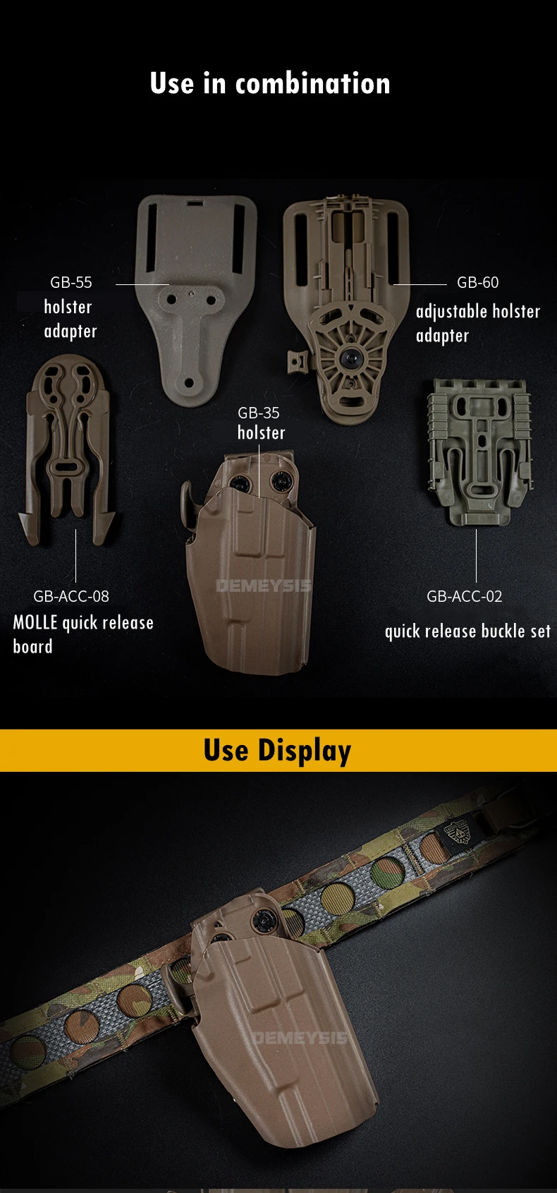 Tactical Gun Holster for G17 20 21 22 37 SIG P226 Hunting Shooting Pistol Waist Holsters Airsoft Combat Gun Case