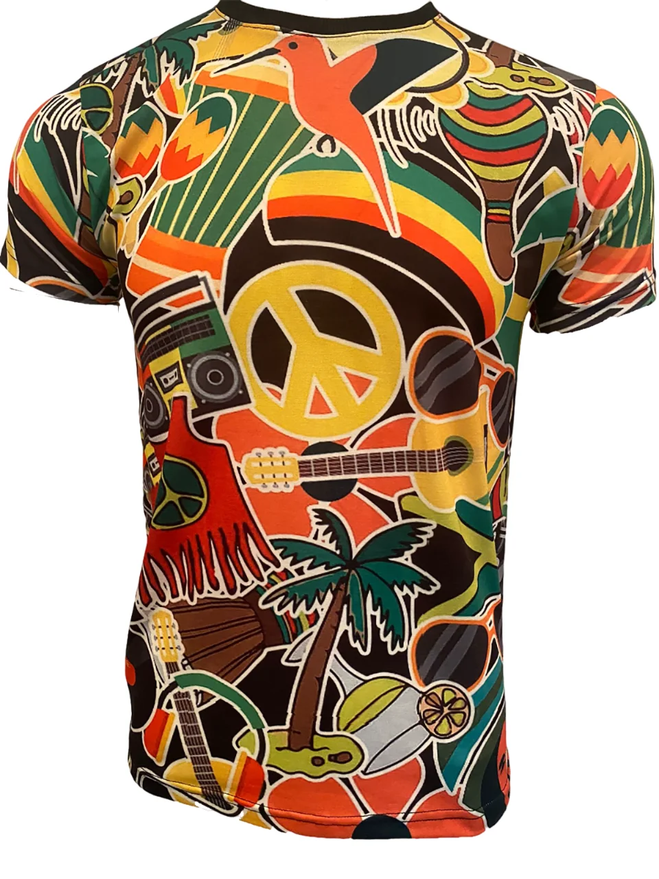 

Men's 3D Printed T-shirt Hip Hop Graphic T-shirt Cotton 2025 Summer Casual Outing Short Sleeve