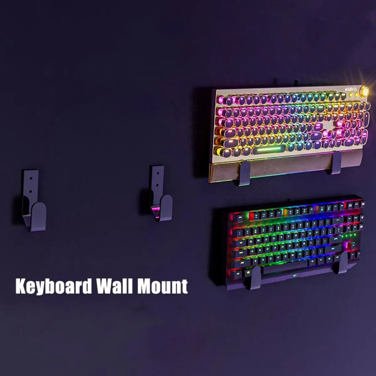 

Keyboard Wall Hanger Universal Keyboards Wall Mount Barcket Acrylic Keyboard Storage Holder Keyboard Accessories
