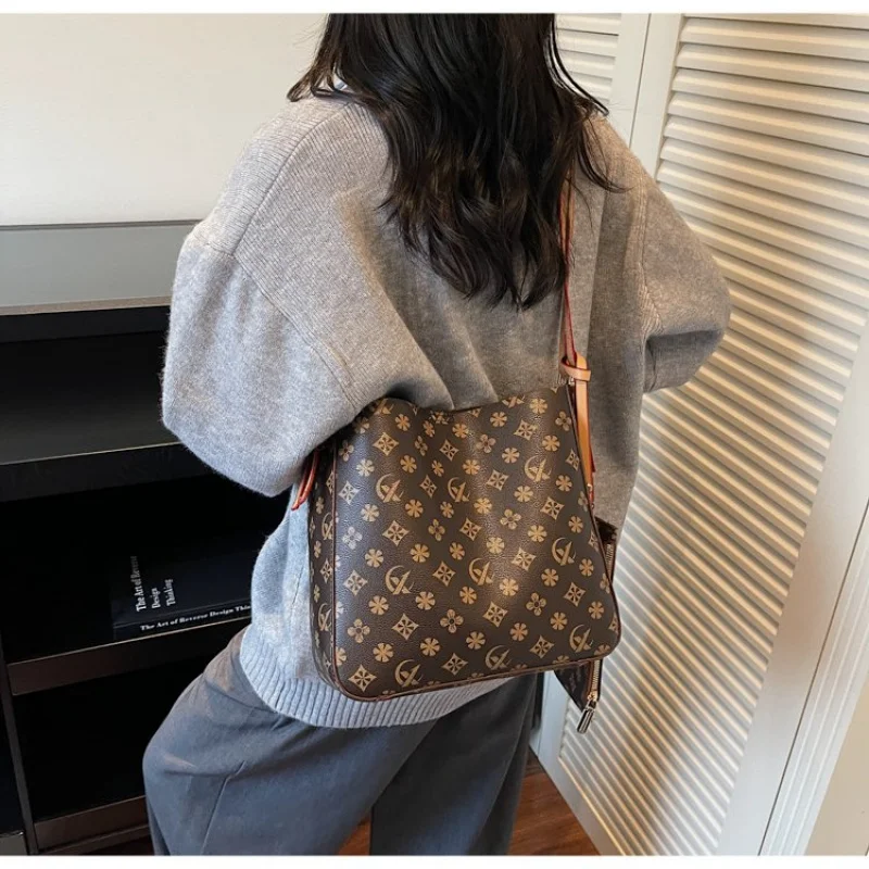 

Женские ручные сумки из кожи с горным принтом Boasting Париж Знаменитый винтаж Стильный повседневный вид ​