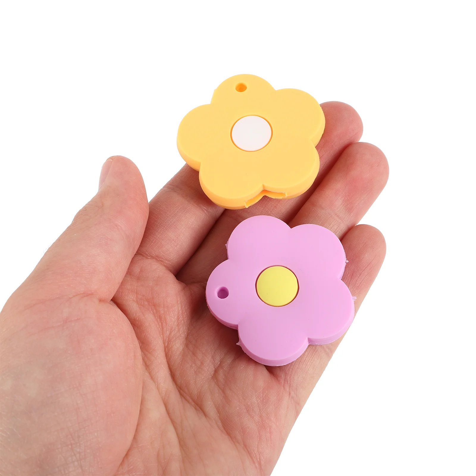 5 Pcs Keyring Tag Set Color Covers Caps for House Keys Letter Sleeve Colored Girl