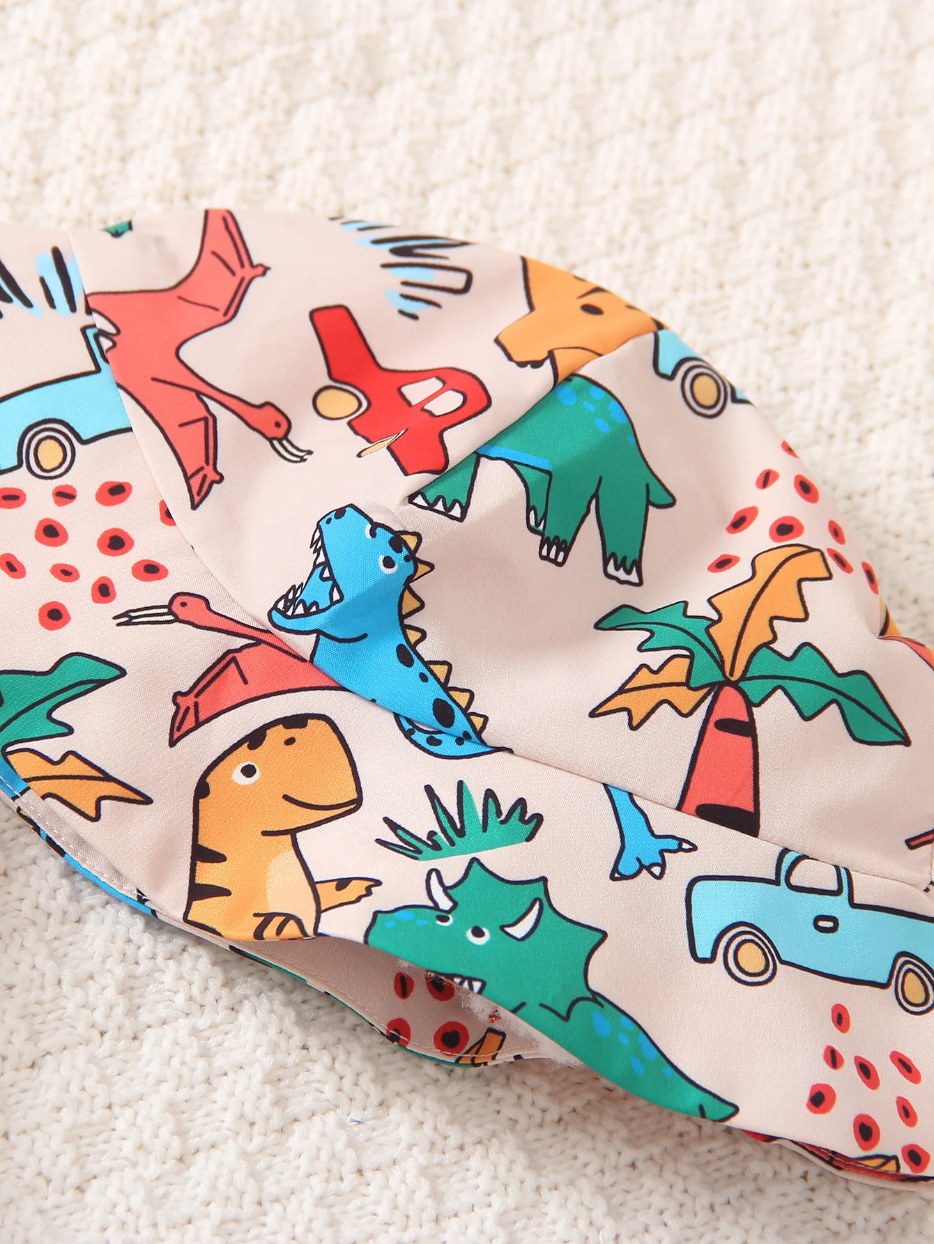 Plus A Cute Dinosaur Print Hat With Overalls Summer Boy Overalls Cute Casual Perfect For Outings Ages 1-6