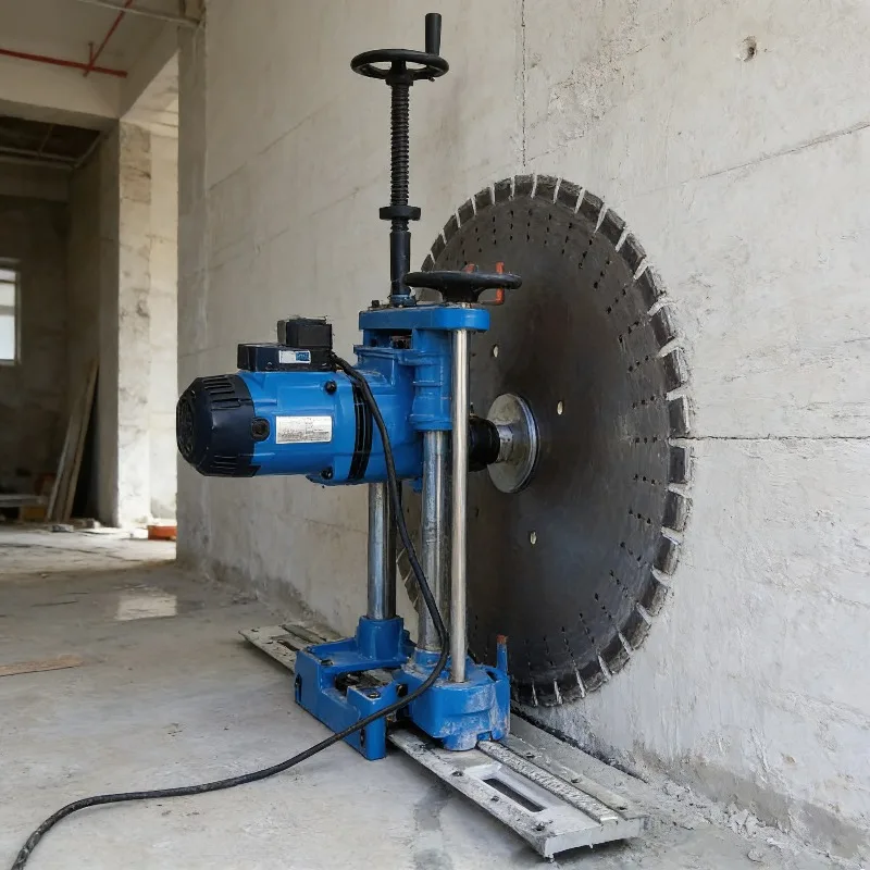 Reliable 700TM Hydraulic Wall Saw Machine For Precise Concrete Cutting Heavy Duty Hydraulic Powered Wall Sawing Machine Tool