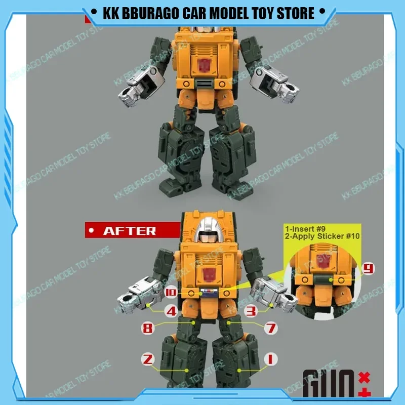 شخصيات الحركة G1 براون المتحولة GO BETTER مجموعة أدوات ترقية أجزاء الحشو ملحقات التماثيل هدية روبوت السيارة #1