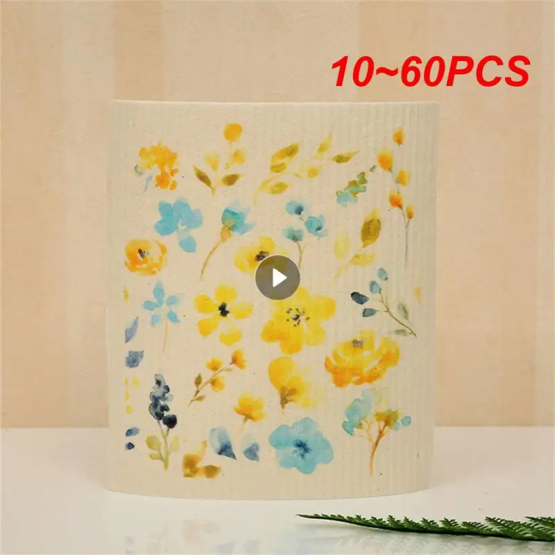 10~60PCS Kitchen Towel Cleaning Is Labor-saving With Strong Water Absorption Can Be Used Repeatedly And Not Easily Deformed