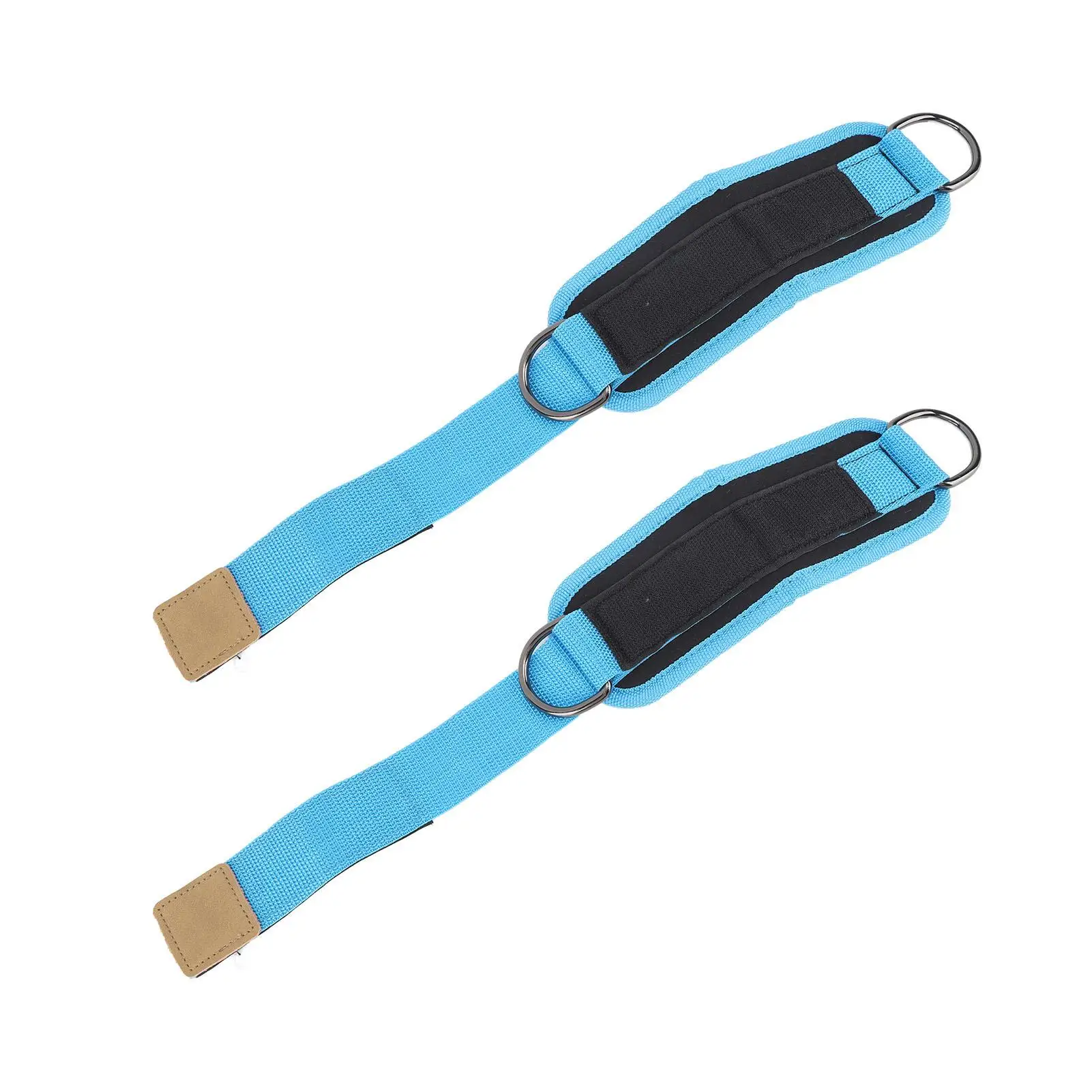 Compact & Lightweight Ankle Strap for gym - Polyurethane Nylon & Iron, Sweat-Resistant & Soft