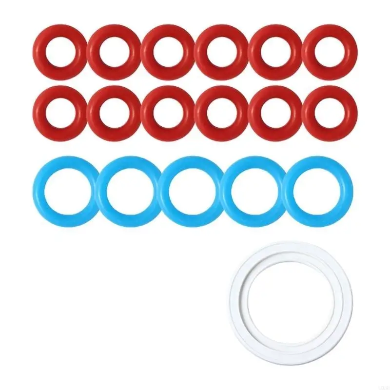 مجموعة من الغلاية مزدوجة حشية حشية سيليكون ستم أو حلقات مجموعة بديلة الغلاية رين