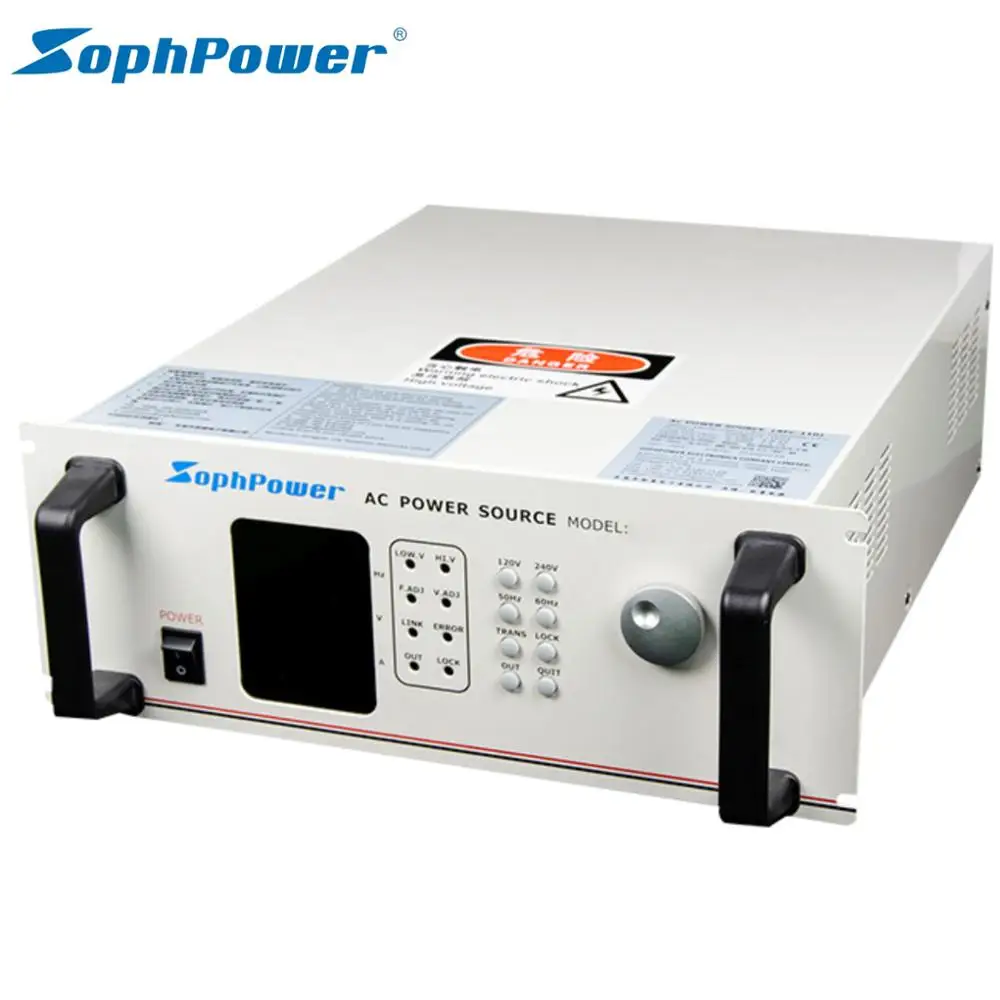 High Standard 2kva Ac Frequency Converter 50hz 60hz to 400hz