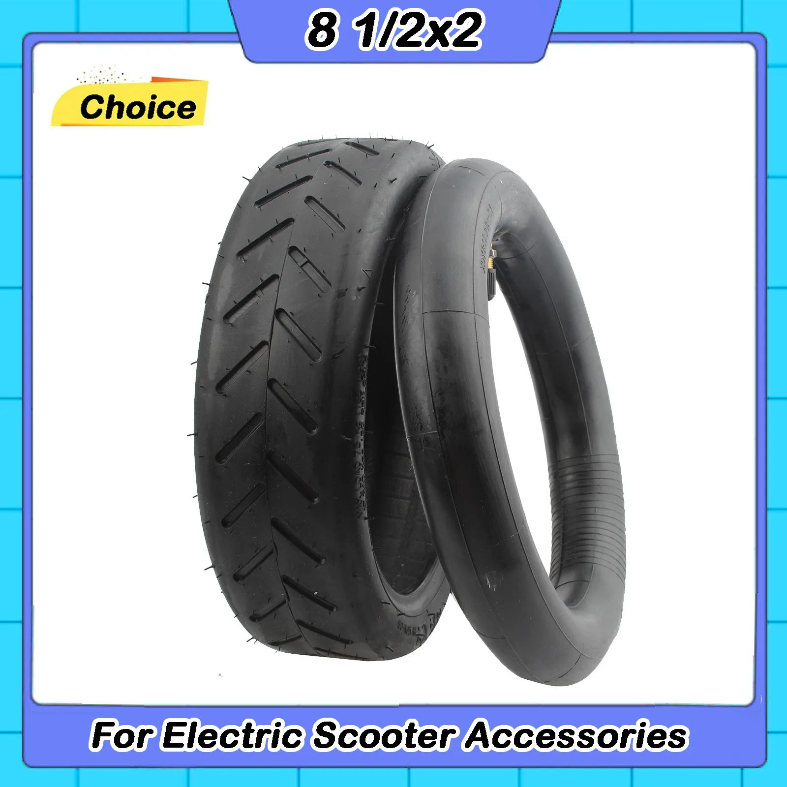 8 1/2x2 Upgraded Thicken Inner Tube 8.5