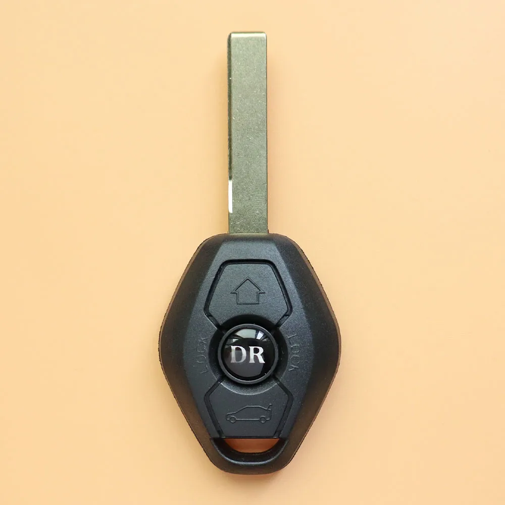 HE 3 Button HU58 HU92 Blade Car Key Shell Support EWS CAS2 For BMW 1 3 5 X3 X5 E38 E39 E46