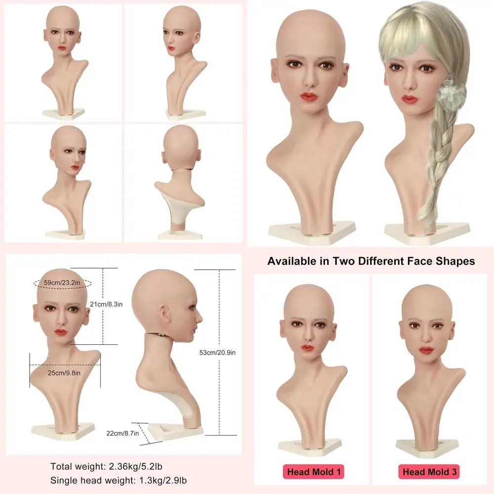 

Силиконовый женский манекен с париком, очками и реалистичной кожей для художественных коллекций