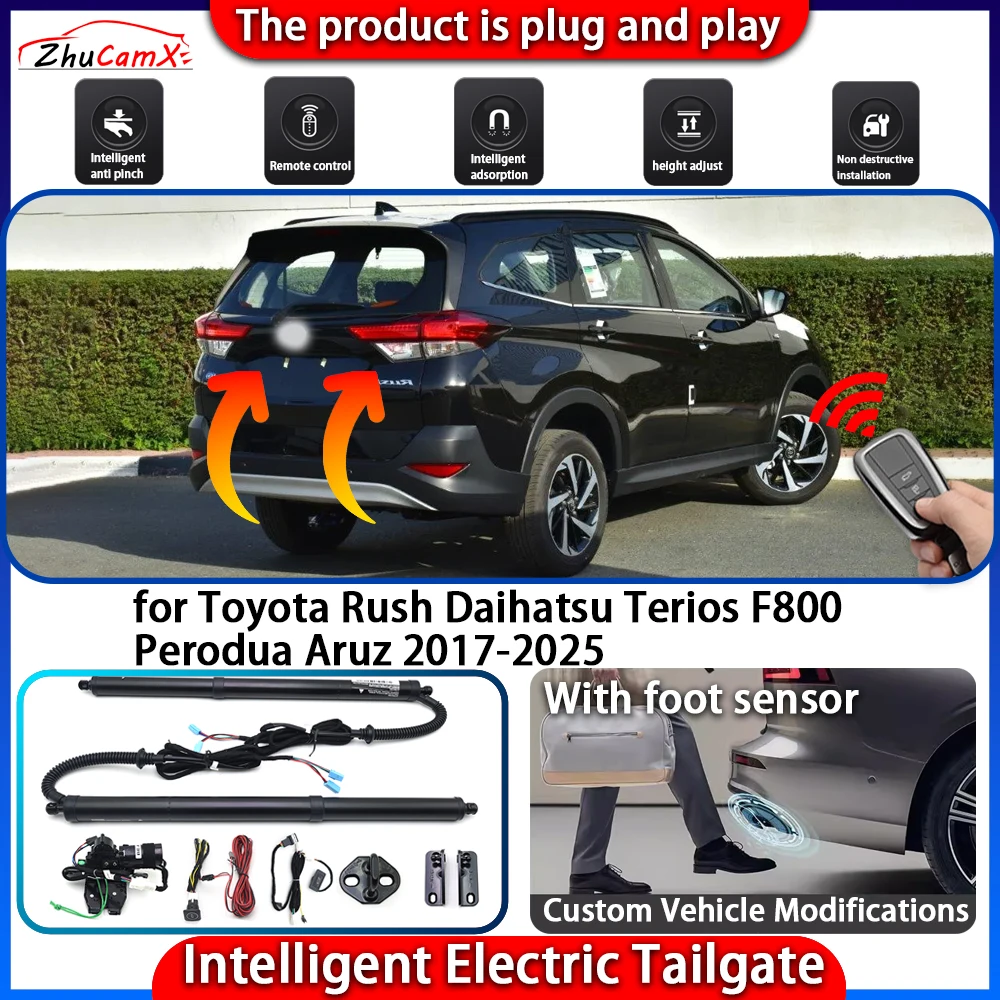 

Smart Powered Tailgate System for Toyota Rush Daihatsu Terios F800 Perodua Aruz 2017-2025 Automatic Intelligent Trunk Lift Kit