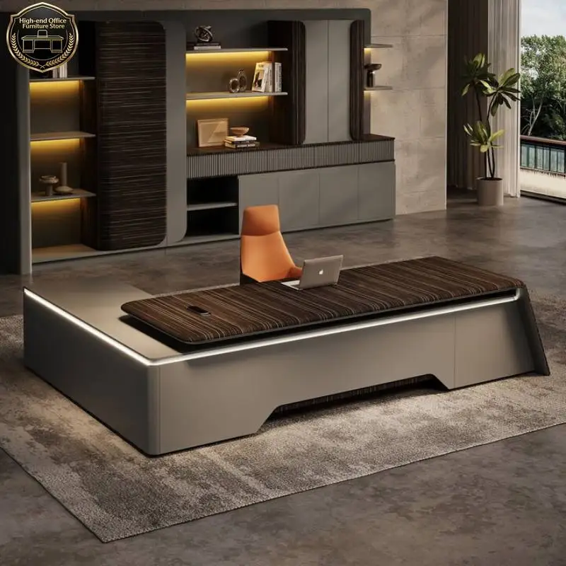 Adjustable Wood Office Desks Executive Storage Modern Portable Office Desks Standing Adjustable Mesas De Computador Furniture
