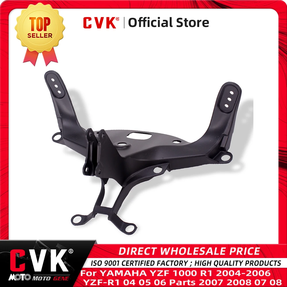 CVK Headlight Bracket Headlamp Upper Stay Fairing For YAMAHA YZF 1000 R1 2004 2005 2006 YZF-R1 04 05 06 Parts 2007 2008 07 08