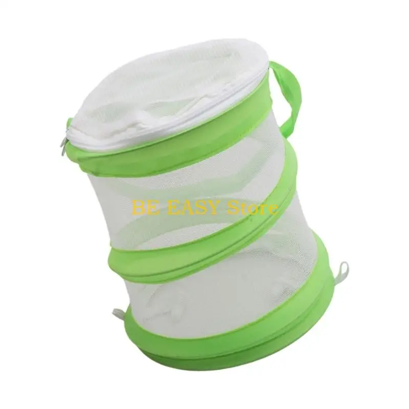 E28F Foldable Insect Cage Enclosure Butterfly Enclosure Butterfly Habitat Clear Mesh