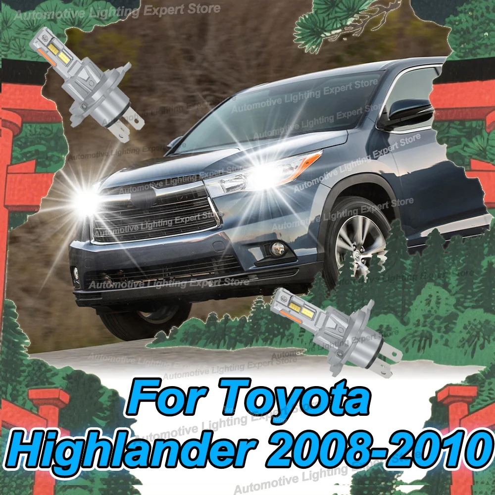 

LED Headlight Bulb Mini 30000LM 6000K Lamps For Toyota Highlander 2008 2009 2010