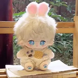 20CM Standing Figures Love and Deepspace Zayne Xavier Rafayel Anime Student Game Short Plush Body Idol Star Cartoon Xmas Gifts