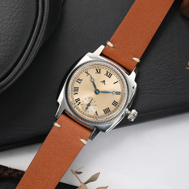 Militado Vintage Dress Watch VD78 Quartz Movement 316L Stainless Steel Watches Sapphire Crystal Waterproof 100M Wristwatch