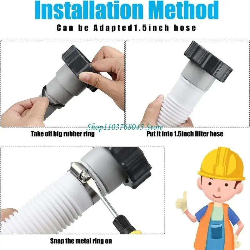 

R53F Pool Filter Hose Replacement Efficient and Durable Swimming Pool Accessories