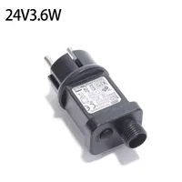 LED Fairy Light String Power Adapter Transformer Driver Waterproof IP44 24V/4.5V Max 3.6W Lightings Supply Adapters tools parts