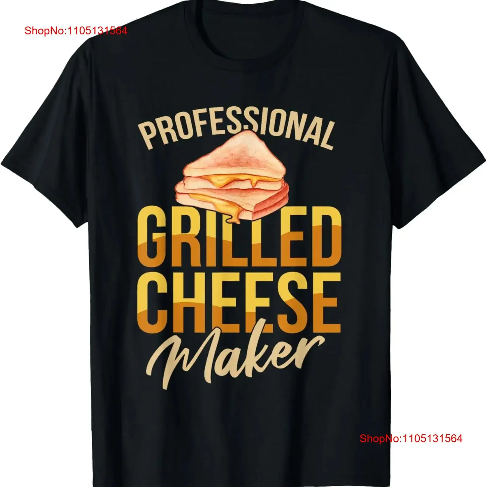 Pro Grilled Cheese Maker Entusiasta Amante de los alimentos Camiseta vintage Lavado Estirado Cómoda ropa de diseñador gráfico Suave