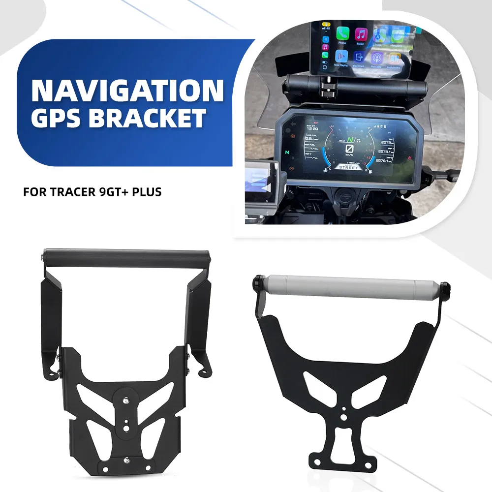 2025 2024 Tracer 9 GT+ GPS Navigation Phone Holder For YAMAHA Tracer 9GT+ Plus Cellphone Bracket Extension Holder Tracer9gt Plus