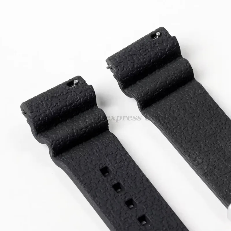 20mm 22mm cinturino in silicone per SEIKO Diving SKX007 009 abalone in scatola fantasma d'acqua cinturino anello chiusura braccialetto fibbia ad ardiglione