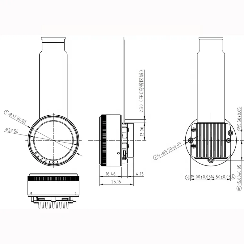 SY103WAG01 مجهر الواقع الافتراضي 4K 5K عدسات الفطيرة البصريات وحدة عرض بصرية مع شاشة عرض صغيرة oled لسماعات HMDs #5