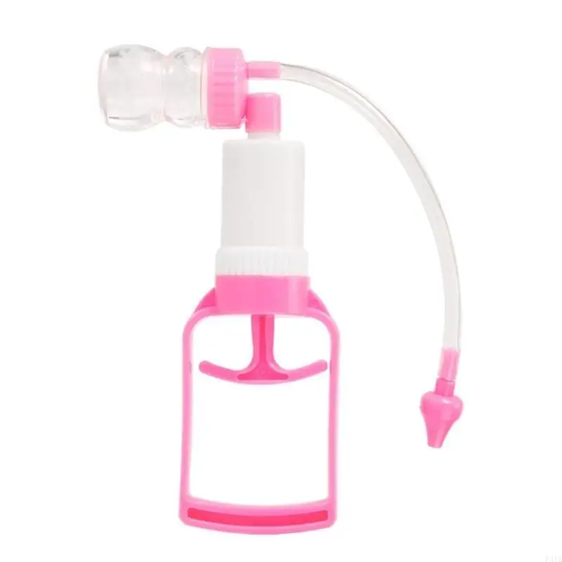 

Baby Nasal Aspirator Manual Control Booger Remover Suction Device with Soft Tip for Safe And Effective Mucus Removal P31B