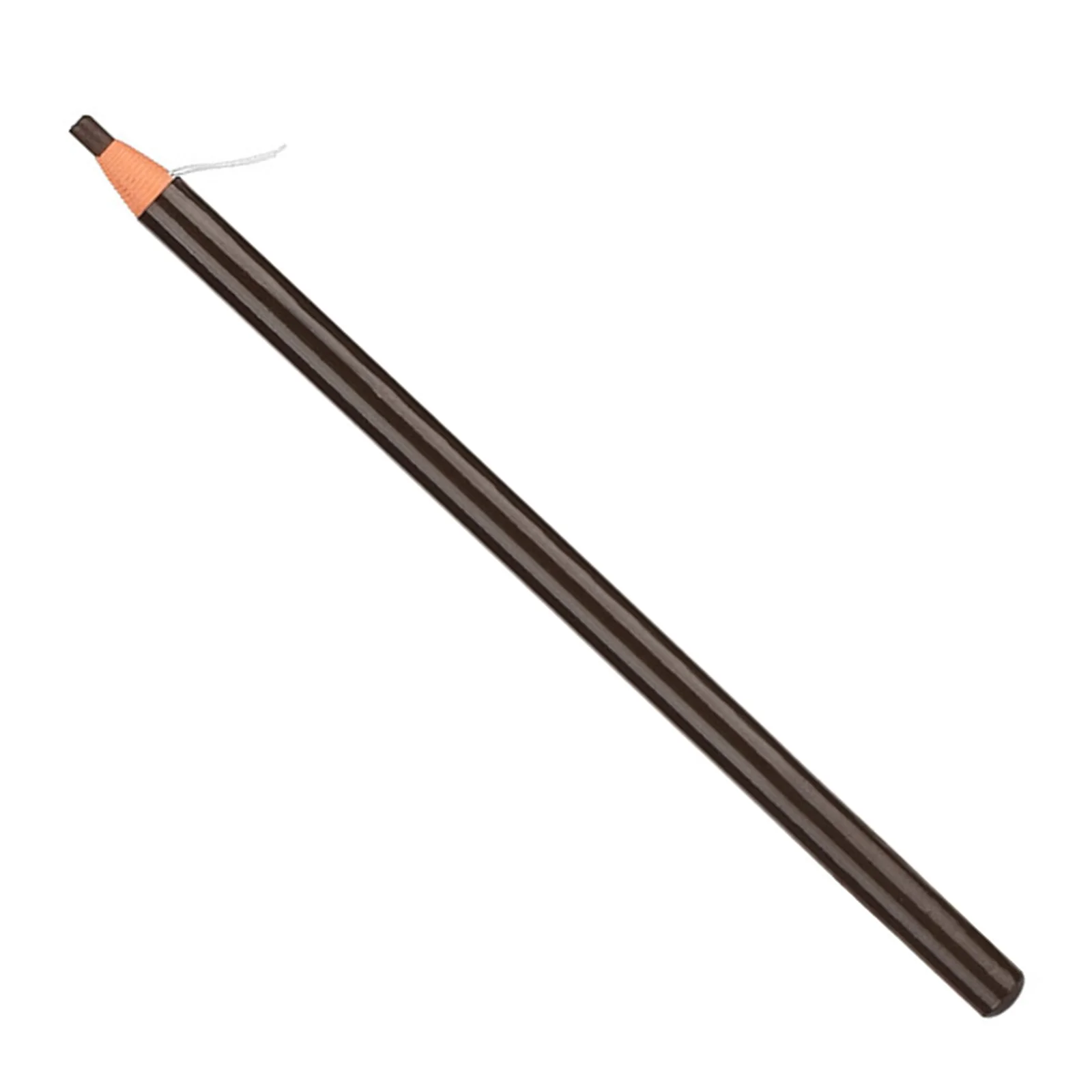Lápiz de cejas resistente al agua para mujer, herramienta de maquillaje de cejas de larga duración, a prueba de manchas, marrón oscuro, definición de cejas naturales, 1 ud.