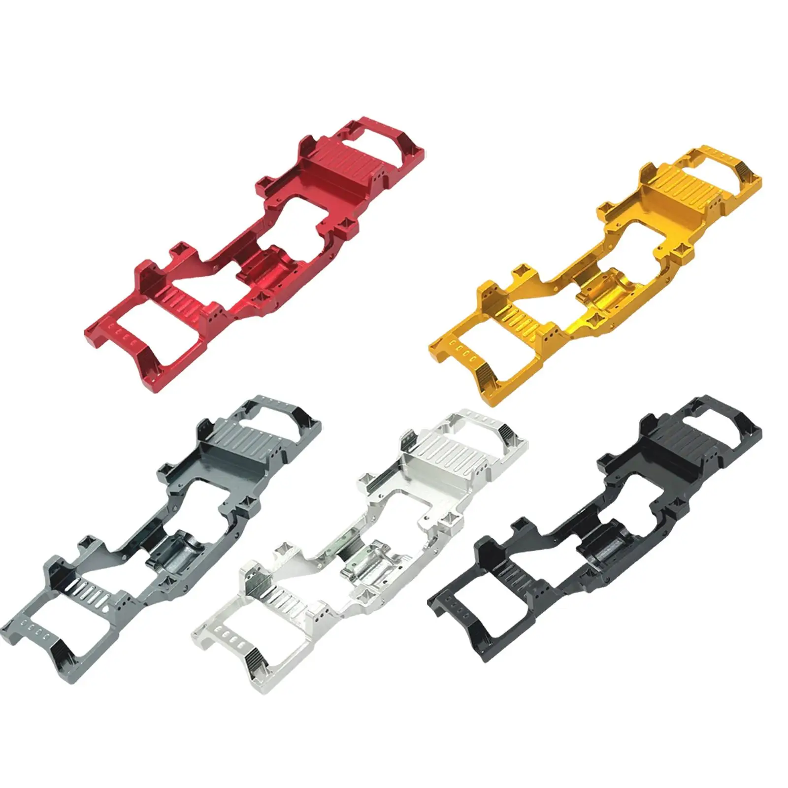 RC Metal Chassis Frame Stable Fcx24 1:24 Scale Multifunctional Scale RC Chassis for Model Car Truck Vehicles Crawler DIY Parts