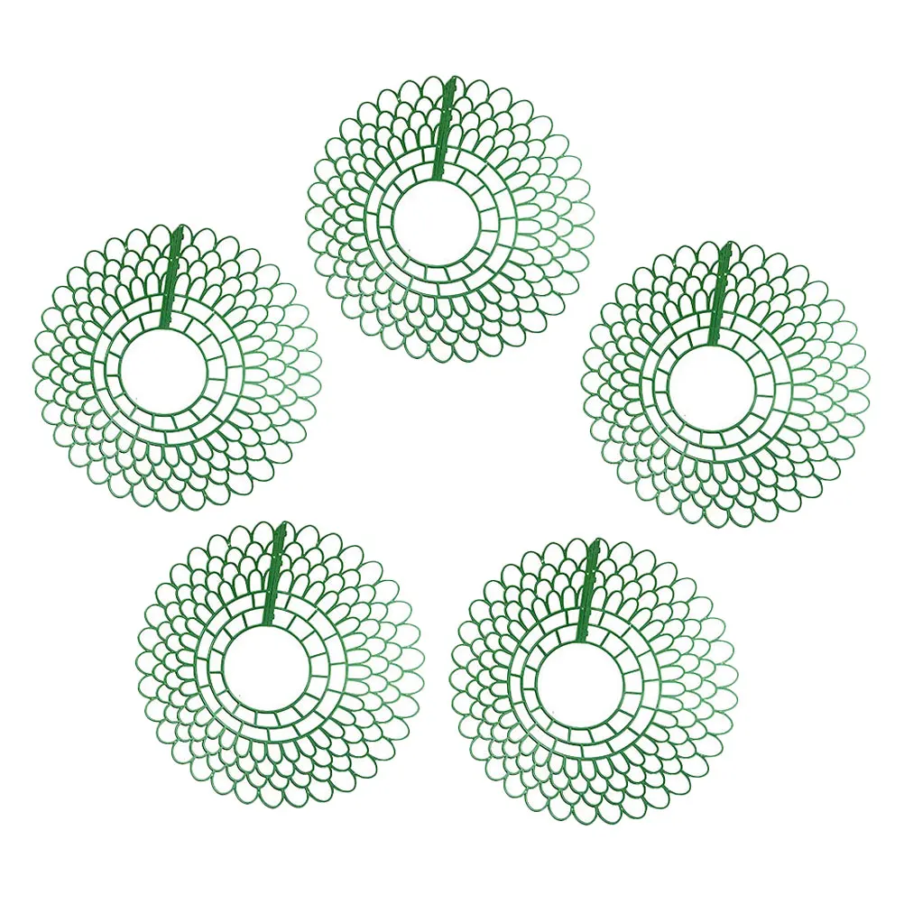 

5pcs Strawberry Plant Supports Gardening Rack Balcony Space Saving Durable Material Easy To Use Planters Collars