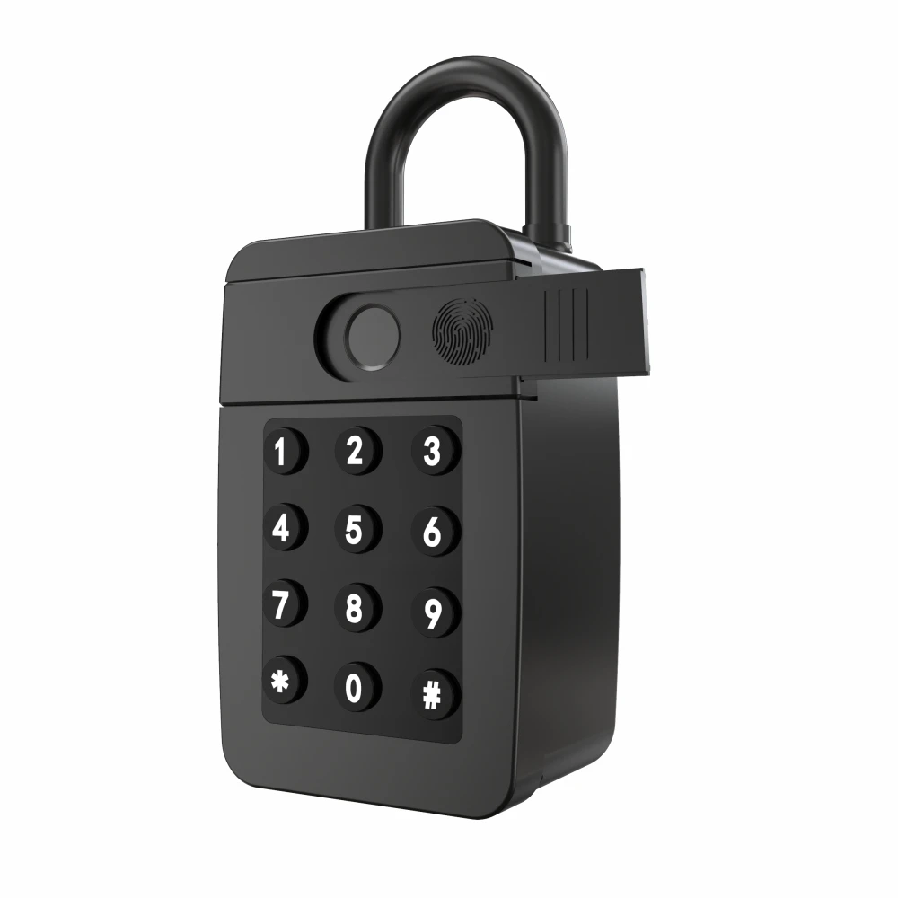 Tuya Ttlock IP65 Digital Key Storage Box Type-C USB with Code & Fingerprint Padlocks