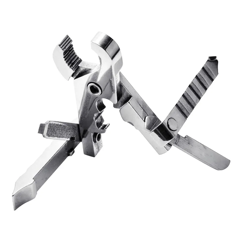 

Mini Outdoor 10-in-1 Stainless Steel Folding Multi-Tool Plier Multi-Use Plier for Camping Pocket Tool Mini Metal Multi-Tool